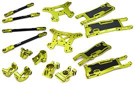 Green Complete Suspension Upgrade Kit for Traxxas Sledge 4WD 1/8 Scale