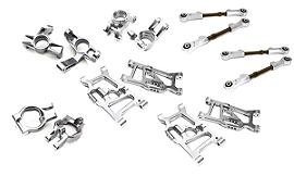 Silver Billet Machined Upgrade Conversion Kit for Losi 1/5 Desert Buggy XL-E 2.0