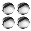 Set of 4 Alloy Hubcaps 6g Each (C33000-C33003 Only) for TRX-4M Type Wheels