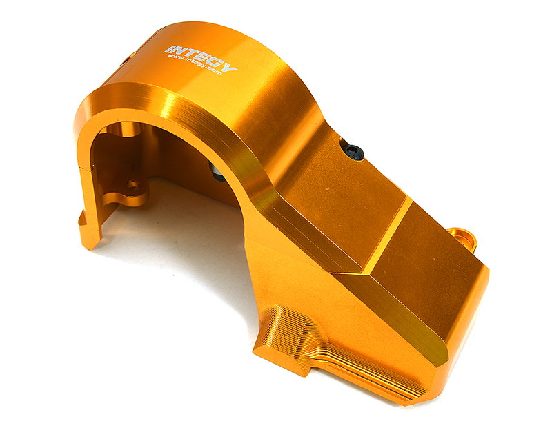 Machined Orange Spur & Pinion Gear Upper Cover for Traxxas XRT & X