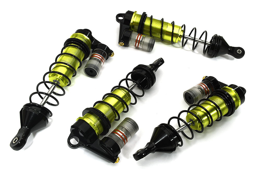 Machined Piggyback Shock Set for Arrma 1/8 Kraton 6S BLX ARA330621