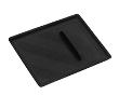 Black Silicone Central Control Upper Storage Pad for Tesla 22-24 Model S/X