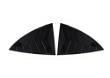 Glossy Black ABS Rear Triangular Window Blinds for Tesla 21-24 Model Y
