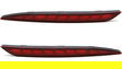 Red Housing Full LED Rear Bumper Fog Reflex Lamp for Tesla Model 3