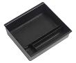 Black Central Control Middle Storage Box w/ PVC Pad for Tesla 24 Model 3