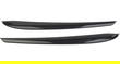Glossy Carbon Front Door Panel Trim Cover Protection for Tesla 21-23 Model 3/Y