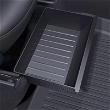 Black ABS Under-Seat Storage Tray for Tesla 20-24 Model Y