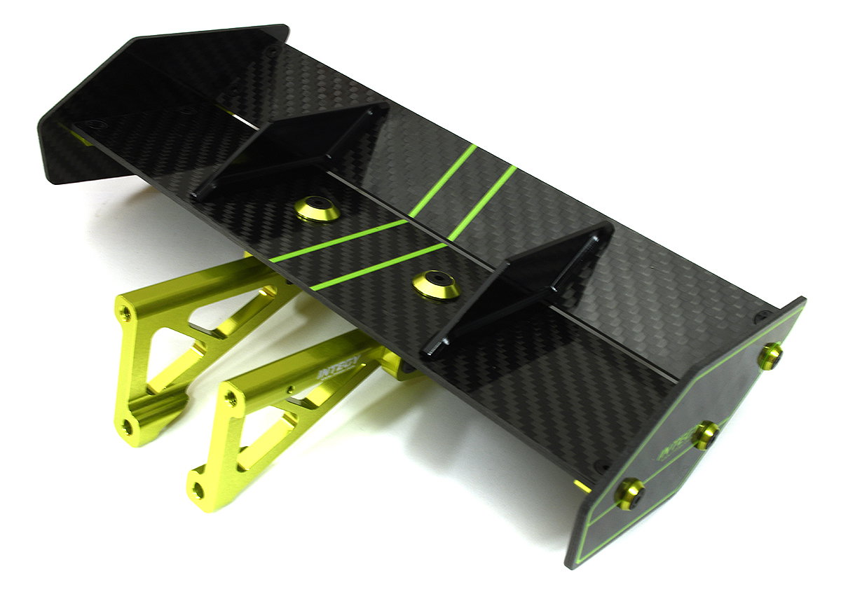 Carbon Fiber Rear Aero Wing Kit for Traxxas 1/8 Sledge 4WD 9517