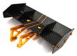 Carbon Fiber Rear Aero Wing Kit for Traxxas 1/8 Sledge 4WD