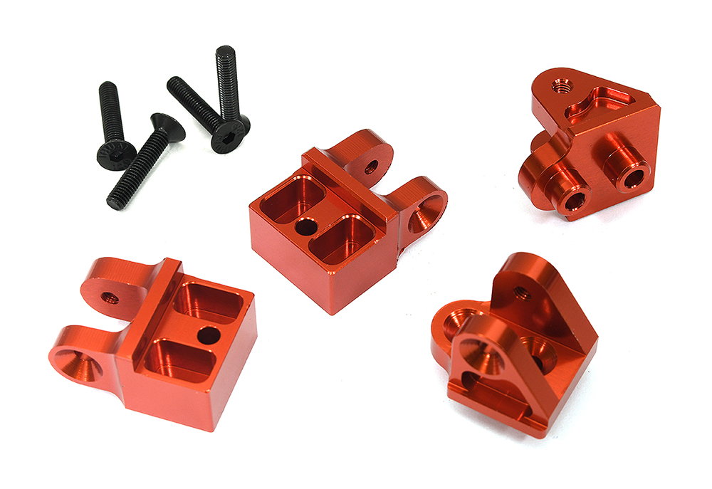 +15mm Extended Wheel Hex Hubs For LOSI BAJA REY / Hammer Rey 1/10 RC – Black