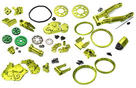 Billet Machined Alloy Conversion Kit Combo A for Losi 1/4 Promoto-MX Motorcycle