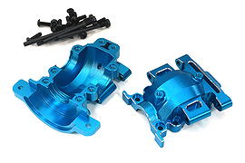 7075 Alloy Rear Upper & Lower Bulkhead for Traxxas Mini Maxx Blue Upgrade 10729