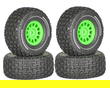 Wheels & Tires (4) Set for Arrma 1/16 Mojave Grom O.D.=65mm Hex:12mm