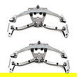Realistic 8-Plate Leaf Spring Set for 1/14 Scale Tractor Trailer Truck