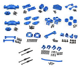 Complete Alloy Machined Conversion Kit Upgrade for Losi 1/18 Mini LMT LOS01026