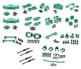 Complete Alloy Machined Conversion Kit Upgrade for Losi 1/18 Mini LMT LOS01026