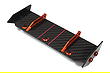 Carbon Fiber Rear Aero Wing Kit for Traxxas 1/10 Rustler 2WD 3721