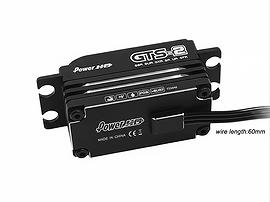 Power HD GTS-2 60mm Cable High Voltage Brushless Lightweight Titanium Gear Servo