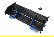 Carbon Fiber Rear Aero Wing Kit for Arrma 1/10 Vorteks 2WD 4X4 3s BLX ARA480045