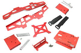 6X6 Alloy Chassis Conversion Kit for Tamiya Super Clod Buster