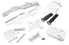 6X6 Alloy Chassis Conversion Kit for Tamiya Super Clod Buster