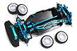 Composite Type 1/10 Size 4WD Shaft Drive Drift Car