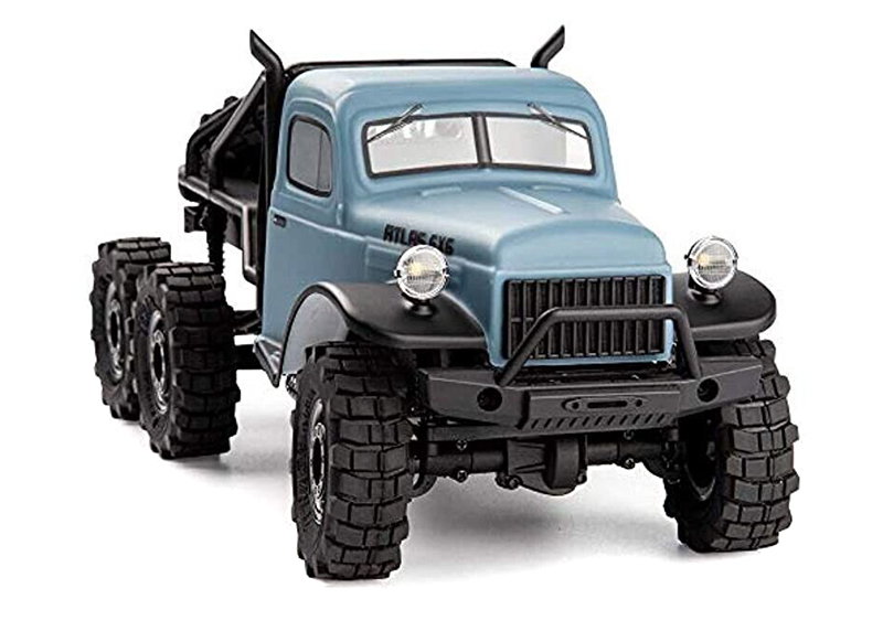 1:18 Atlas 6X6 RTR Blue for R/C or RC - Team Integy