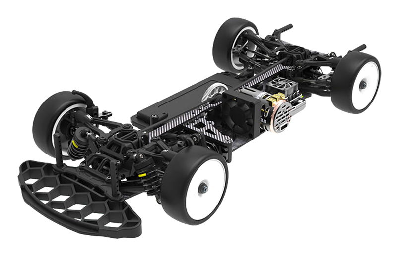 3RACING 1/10 Cero Sport 55 Touring Car Kit (Carbon) for R/C