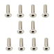 Muchmore Racing Stainless Screw Flat Head 3x12mm (10pcs)