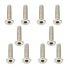 Muchmore Racing Stainless Screw Flat Head 3x15mm (10pcs)