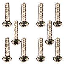 Muchmore Racing Stainless Screw Round Head 3x15mm (10pcs)