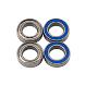 Muchmore Racing One Side Rubber Shield Bearing 8X14X4 (4pcs)