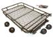 Realistic 1/10 Scale Alloy Luggage Tray 225x145x40mm with 4 LED Spot Light Set