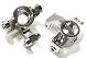 CNC Machined Alloy HD Front Hub Steering Blocks for Axial Yeti XL