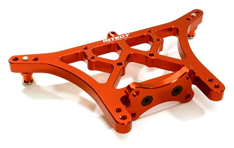 RC Alloy Rear Shock Tower for Traxxas 2WD Slash Rustler Stampede Bandit 1:10 Scale Upgrade 3638 Red WEISHUJI Aluminum Rear Shock Tower 
