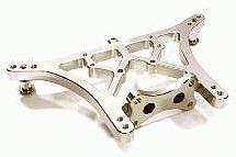 Alloy Machined Rear Shock Tower for Traxxas Rustler 2WD, Slash 2WD, Stampede 2WD