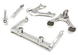 CNC Machined Front Chassis Brace, Shock Tower & Body Post Kit for Axial SCX-10