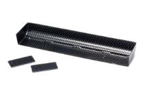 RIDE High Downforce Carbon Pattern Wing Pre-cut for 1/10 Touring Car IFMAR sized