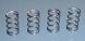 RIDE Front Springs (4) for F-1 Rubber Tire (Soft) Silver