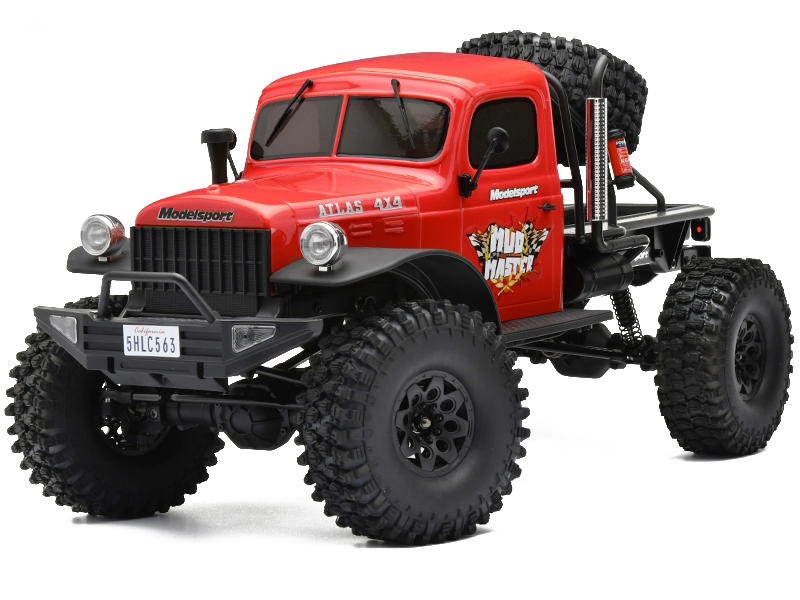 Atlas 4x4 Rccrawler 1:10 Atlas 4X4 RS Orange for R/C or RC - Team Integy