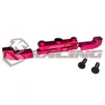 Rear Toe in Mount 0-5 Degree adjustable style - Pink