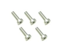 Square R/C M3 x 10mm Stainless Steel Low-Profile Cap Head Bolts (5 pcs.)