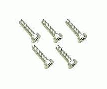 Square R/C M3 x 12mm Stainless Steel Low-Profile Cap Head Bolts (5 pcs.)