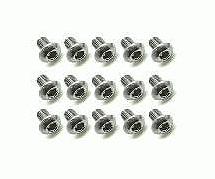 Square R/C M3 x 5mm Stainless Steel Button Head Hex Screws (15 pcs.)
