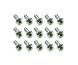 Square R/C M3 x 6mm Stainless Steel Button Head Hex Screws (15 pcs.)