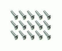 Square R/C M3 x 8mm Stainless Steel Button Head Hex Screws (15 pcs.)