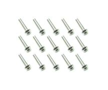 Square R/C M3 x 14mm Stainless Steel Button Head Hex Screws (15 pcs.)