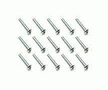 Square R/C M3 x 16mm Stainless Steel Button Head Hex Screws (15 pcs.)