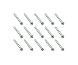 Square R/C M3 x 20mm Stainless Steel Button Head Hex Screws (15 pcs.)