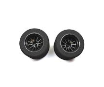 Square R/C Pre-Mounted Foam Tires (for Tamiya F-103) Rear